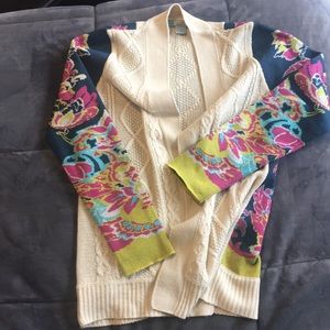 Flying Tomato Anthropology like cardigan